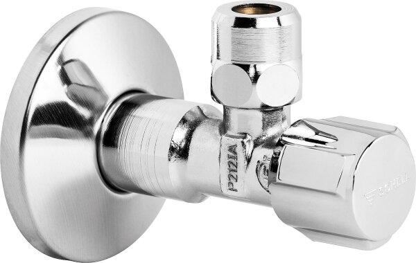 Schell Eckregulierventil 1/2" mit Längenausgleich 3/8" x 10mm Ref.Nr 04 917 06 99