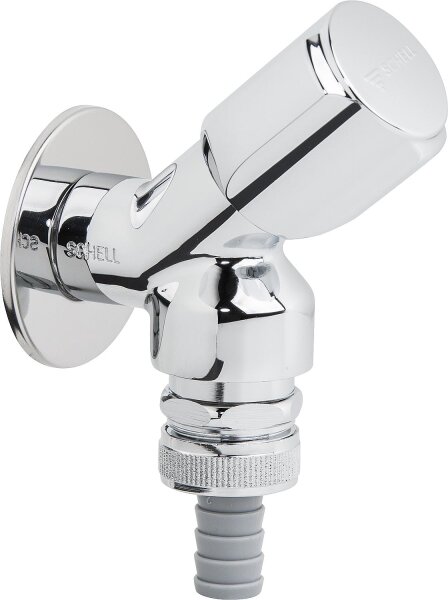 Schell Geräteventil 1/2"chrom mit RV u. Rohrbelüfter DIN-DVGW