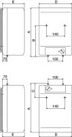 Warmwasserspeicher Drucklos 10Ltr-Übertisch TEG 10-O