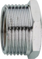 verchr. Redstück 1" x 3/4" AG/IG