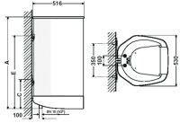 Warmwasserspeicher elektrisch Clage, Typ SX 80 Liter