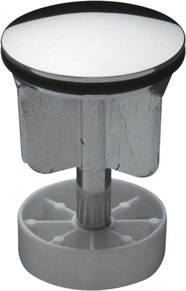Excenterstopfen 11/4" Messing verchromt mit O-Ring
