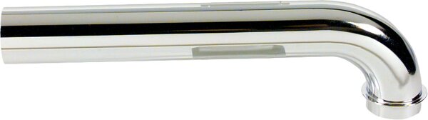 Abgangsbogen 90° Messing verchromt 32 x 250 mm