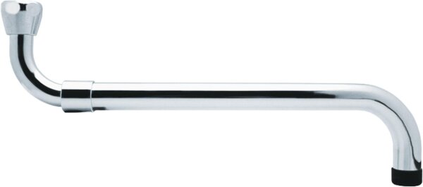 Auslauf ausziehbar Messing verchromt flachdichtend 3/4" x 280 - 480 mm