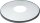 Hahnrosette Messing verchromt 1/2" x 20mm