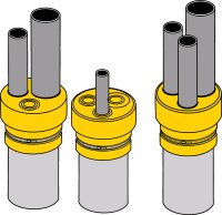 Multi Anschlussmuffe mit passender Schlauchklemme DN 100