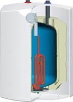 Warmwasserspeicher druckfest Typ GT 5 O EVE 5 Ltr-Übertisch elektrisch