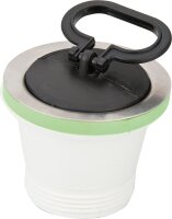 Spülenventil 11/2" mit Stopfen und Kunstoffsieb