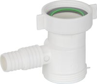Anschlussstück 11/2" PP mit Schlauchanschluss