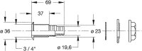 Tankdurchführung DN20( 3/4") mit...