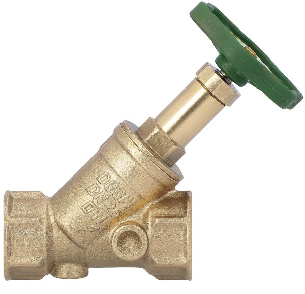 Schrägsitzventil DN50/2" nichtsteigender Spindel IG x IG/ohne Entleerung