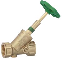 KFR-Schrägsitzv.DN25/1" steigender Spindel IG x IG/ohne Entleerung