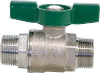 Trinkwasser-Kugelhahn R253D AG/AG  1" Messing...