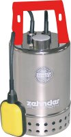 Schmutzwassertauchpumpe Edelstahl 11/4" IG, 230 V, Fördermenge 7,5 m³/h Korngröße 10 mm   E-ZW 50 A-2