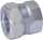 Temperguss Endkappe Gas PN 5, Wasser PN 16, Typ EK 1 1/2" (48,3)