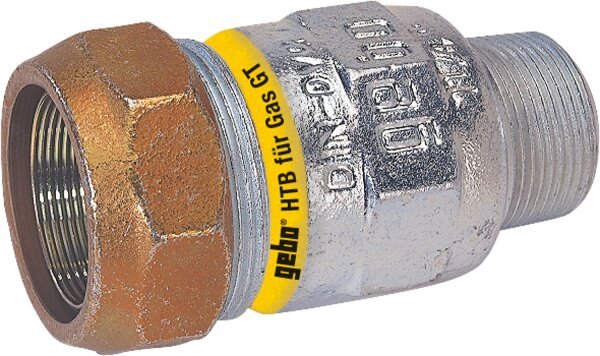Temperguss-Klemmverbinder AG Gas PN 4, Typ AT 2" (60,3)