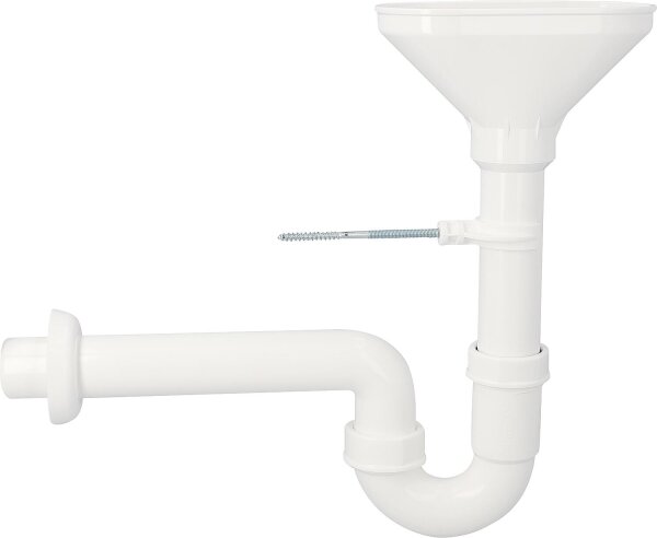 Trichtersiphon DN40 inkl. Wandbefestigung