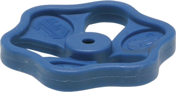 Handrad blau Polyamid 50 x 6 für Blue-tec Ventile 1/2"