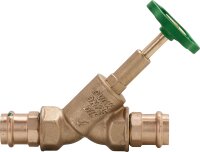 Freistromventil ohne Entleerung, steigende Spindel 1508...