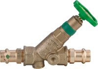 KFR-Ventil mit Prüfschraube ohne Entleerung,...