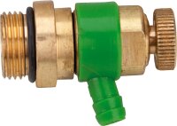 Entleerungsventil mit O-Ring Oberfläche: Messing,...