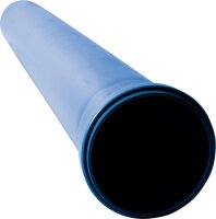 Abflussrohr TRIPLUS mit einer Muffe D=90 DN=90 L=1000mm...