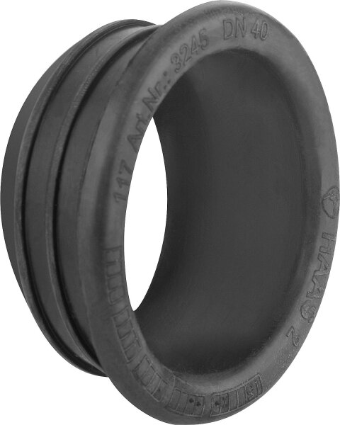 Gummi-Nippel schwarz 44 x 40mm