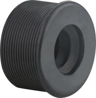 Gummi-Nippel schwarz für Siphonrohr 57 x 32mm  DN32