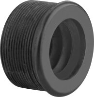 Gummi-Nippel schwarz für Siphonrohr 57 x 40mm  DN50