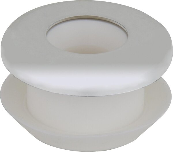 Gummi-Urinalverbinder Urinaldruckspülrohr-Ø 18 mm, Anschluss-Ø 35mm, mit Rosette