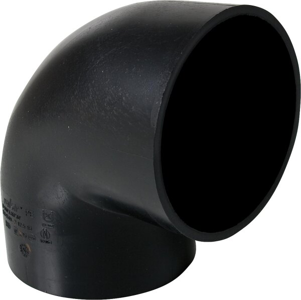 Bogen 88° 30 PEHD D = 56 mm, DN = 56 mm