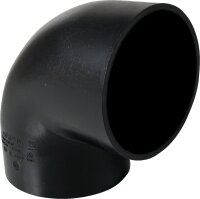 Bogen 88° 30 PEHD D = 56 mm, DN = 56 mm
