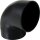 Bogen 88° 30 PEHD D = 75 mm, DN = 70 mm