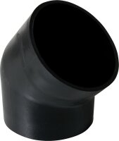 Bogen 45° PEHD D = 63 mm, DN = 60 mm