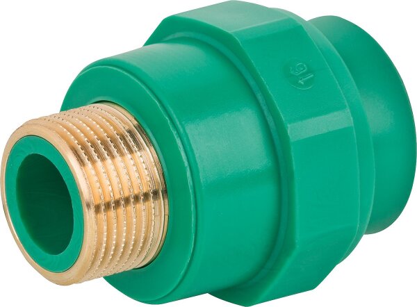 PPR Rohr Kupplung AG PN25 20 mm x 3/4"