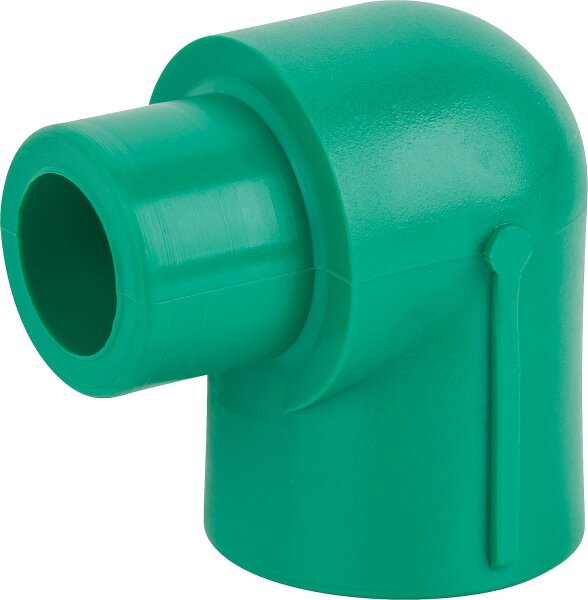 PPR Rohr Winkel AG/IG 90° PN25   20mm