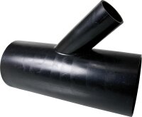 Abzweig reduziert 45° PEHD D = 110/56 mm, DN = 100/56 mm