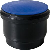 Steckmuffe PEHD mit Dichtung und Stopfen, D = 125 mm, DN...