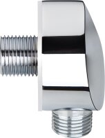 Wandanschlussbogen DN15 (1/2) chrom