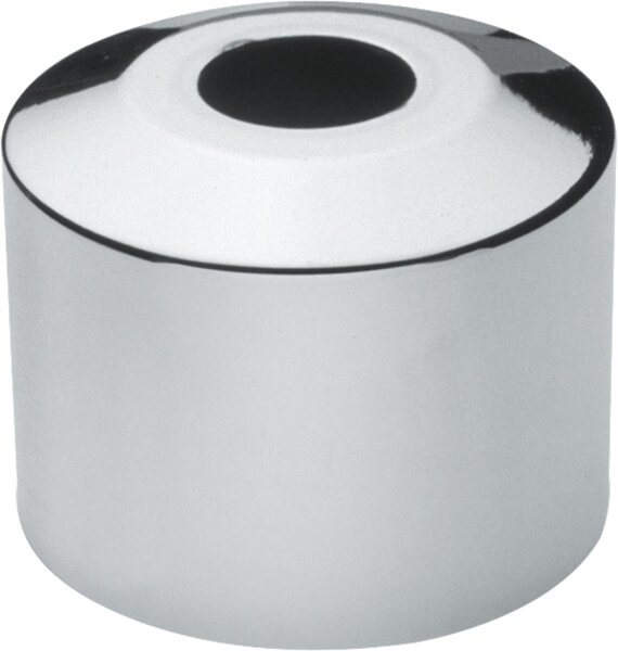 Stedo Design Hahnrosette D = 80 mm, H = 10 mm, d = 22 mm MS-Verchromt