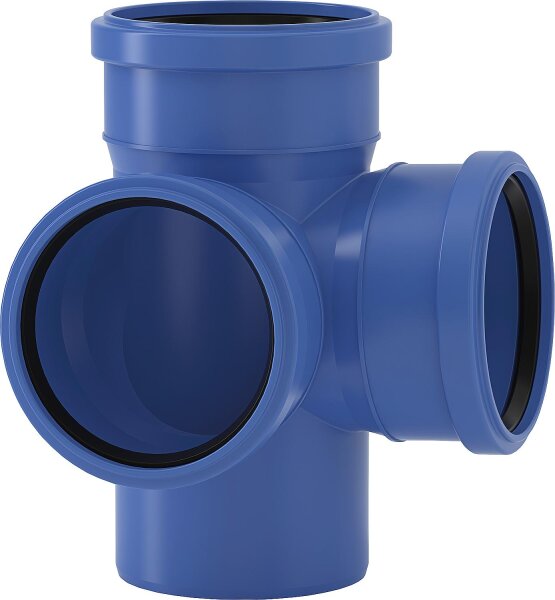 Eckdoppelabzeig Triplus DN100 - 87°
