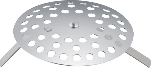 Haarsieb universal, Ø 60 mm, Messing verchromt