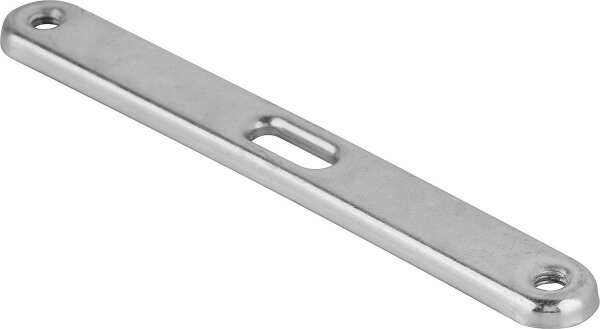 Doppelbefestigungsplatten Achsmaß 160mm, M8, Stahl verz.