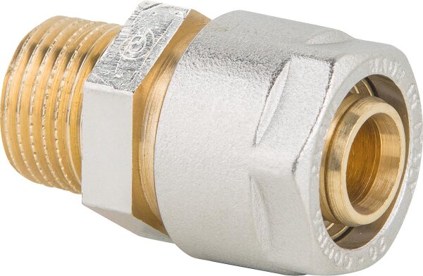 MSVR Klemmring Übergangsstück mit AG 16x2mm - 3/4"