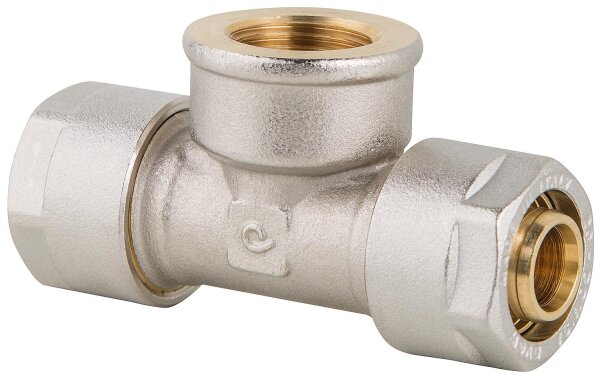 MSVR Klemmring T-Stück mit IG 20x2 - 3/4" - 20x2mm