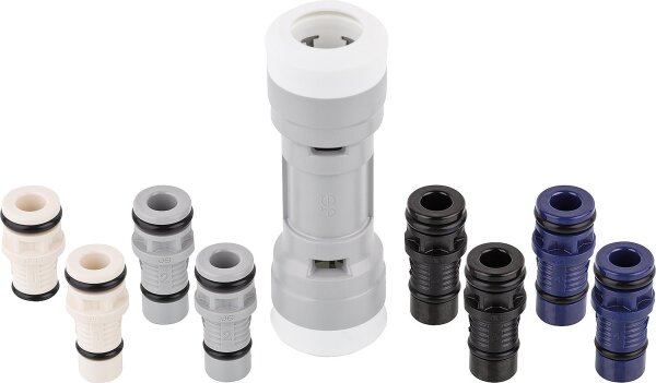 Steckverbinder Universal 16 mm für Mehrschichtverbundrohre mit Ø innen 10,40 - 13 mm