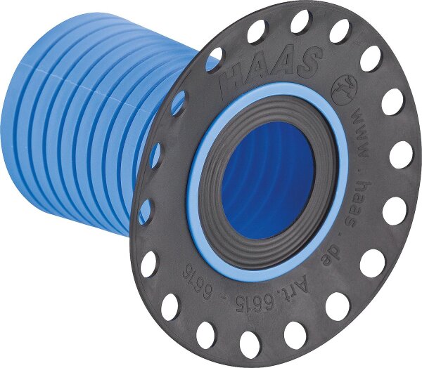 Leckagen-Bauhülse DN20 (3/4") Farbe blau