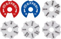 Trinkwasserverteiler 2-fach DN 20 (3/4"), PN16, absperrbar DVGW geprüft, Messing