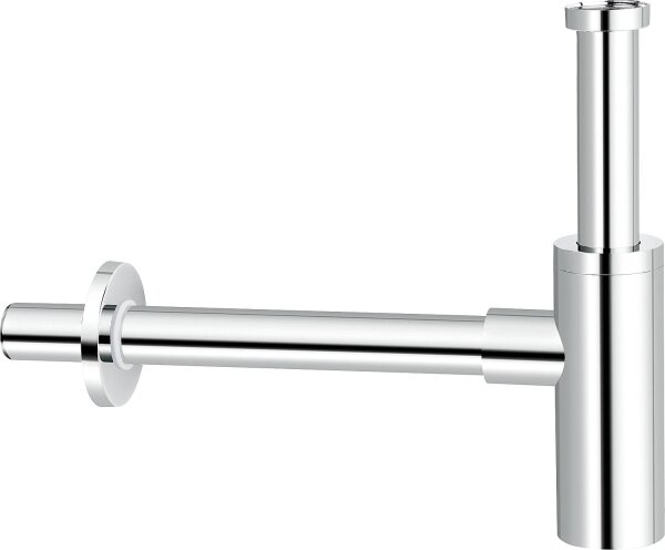 Design-Siphon DN32 (11/4"), Edelstahl poliert