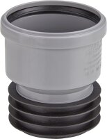 Steckmuffe Airfit-Plus Exentrisch aus PP, DN90 x 90